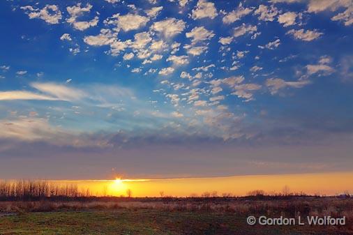 Sunset Clouds_10315.jpg - Photographed at Ottawa, Ontario - the capital of Canada.